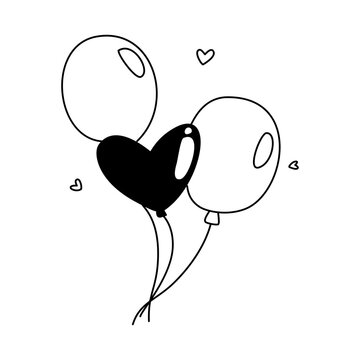 3 ballons celebration 