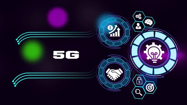 5G mobile network high speed connectivity and next generation communication concept. Business, Technology, Internet and network concept.