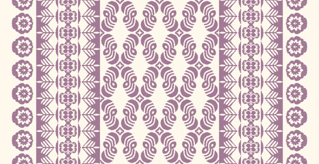 Motifs Ikat floral paisley embroidery background.geometric ethnic oriental pattern traditional.Aztec-style abstract vector illustration. design for texture, fabric,clothing, wrapping, decoration