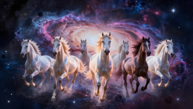 Seven Horses Galaxy Fantasy