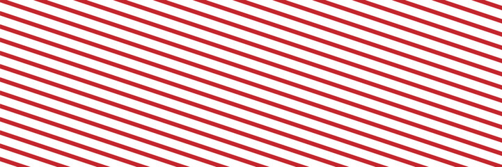 Obraz premium Striped candy cane seamless pattern. Red line Xmas gift wrap, winter holiday present wrapping paper.