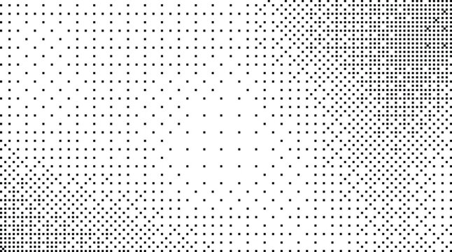 Pixelated bitmap dither effect vector graphic background