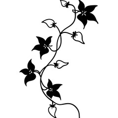 Surreal white illustration of a stylized face emerging from dark background