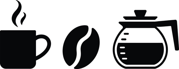 Morning Coffee Break Icon Essentials