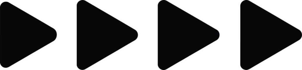 Sequential Forward Play Button Icons