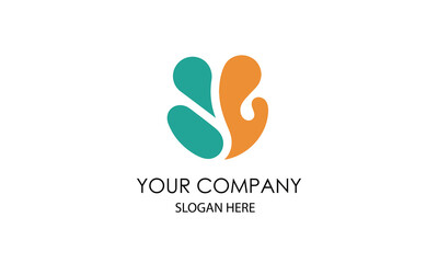 Obraz premium Abstract Colorful Logo Design for a Modern Business with Slogan Space