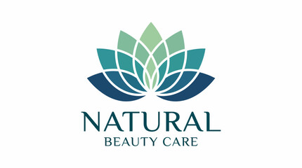 Obraz premium Featuring a sophisticated floral design, this logo represents natural beauty care, evoking feelings of freshness and purity while appealing to eco-conscious consumers.