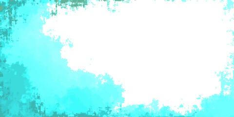 Obraz premium Vector Abstract Watercolor Texture A vibrant and abstract watercolor texture, featuring a wash of cerulean and jade hues, creating a versatile and artistic background.