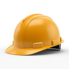 Fototapeta premium Yellow hard hat protective headwear safety helmet construction