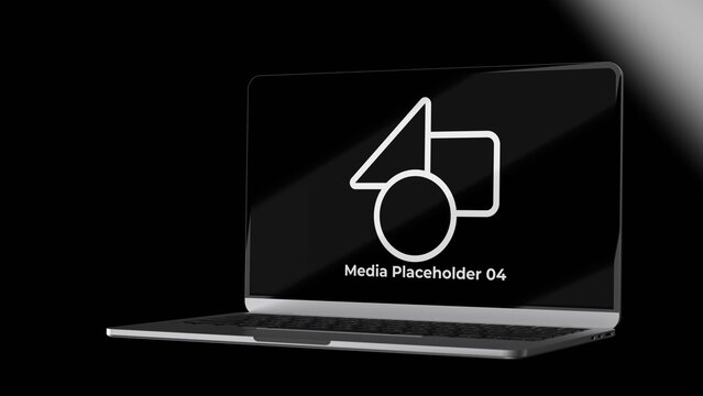 Modern Laptop Website Mockup Animation