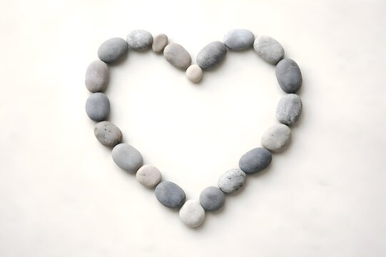 Pebble heart