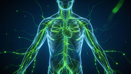 3d rendered illustration of a human body