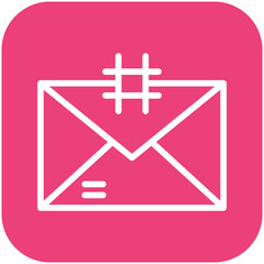 Obraz premium Hash Icon