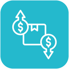 Obraz premium Variables Icon
