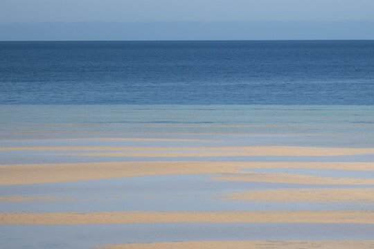 Moonta Beach at low tide