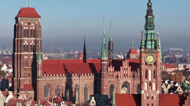 Gdansk, Poland- View of the Old Town