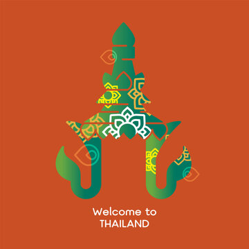 Thai Crown Chada Traditional Thailand Culture Art