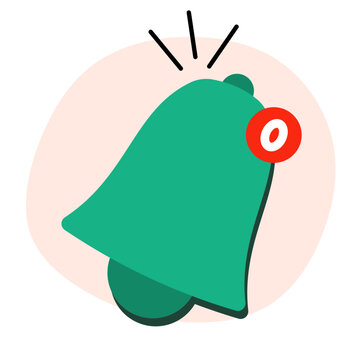 No Notifications Yet Empty Notification Bell Illustration