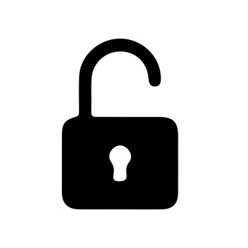 Unlocked Padlock Icon