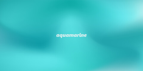 Aquamarine liquid gradient vector background © ardi