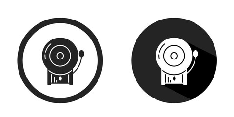 Firefighter logo. Firefighter icon vector design black color. Stock vector.