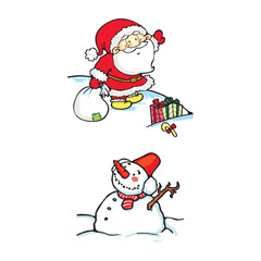 Make a Professional Santa Claus Stock Vector