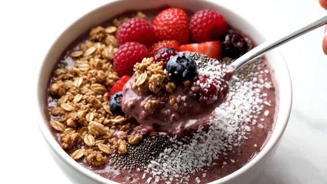 Acai Bowl」の写真素材 | 64,330件の無料イラスト画像 | Adobe Stock