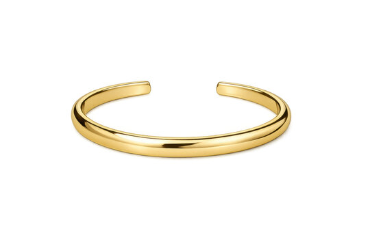 Gold open cuff bangle bracelet luxury jewelry