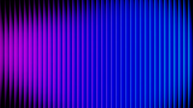 Ripple glass gradient background. Abstract neon glass gradient background with iridescent holographic reflections and ribbed distortion. Frosted glassmorphism effect in violet and blue colors. Vector