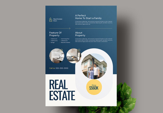 Simple Real Estate Flyer Layout