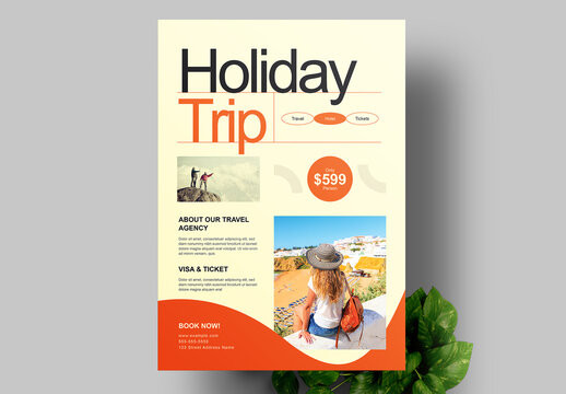 Luxurious Holiday Flyer Template