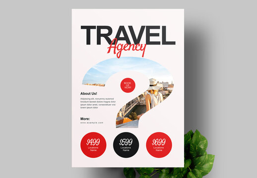 Travel Flyer Layout