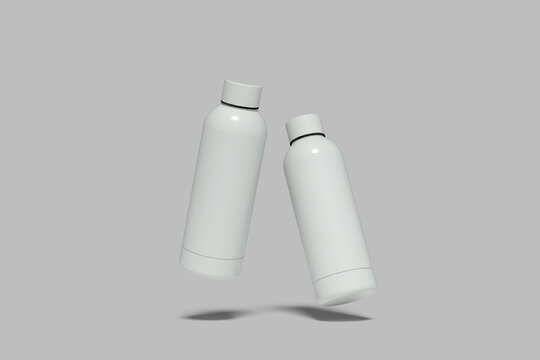 Water Bottle Mockup for Branding Presentation