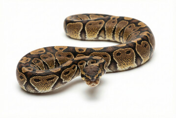 Fototapeta premium Ball python snake slithering