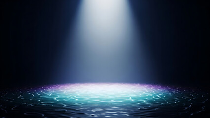 Colorful Stage Spotlights Background &ndash; Red, Blue, Green & Yellow Concert Lighting Effects