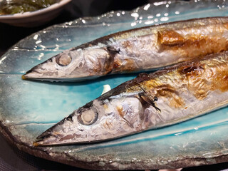 サンマの塩焼き 秋の味覚