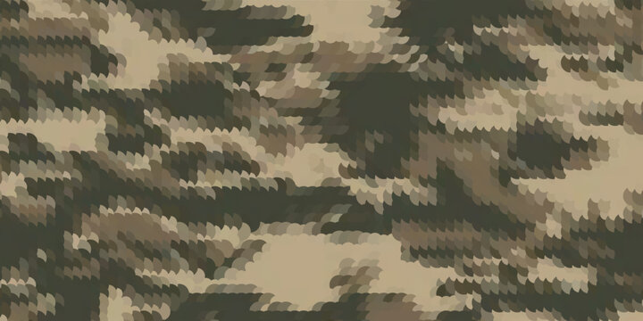 Camouflage background. Seamless pattern vector.