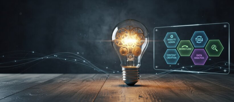 digital platform software supports corporate management administration using information datum analysis in cyberspace for marketing advertising application article.