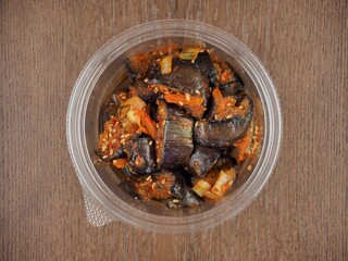 한국음식 매운 가지무침, 반찬