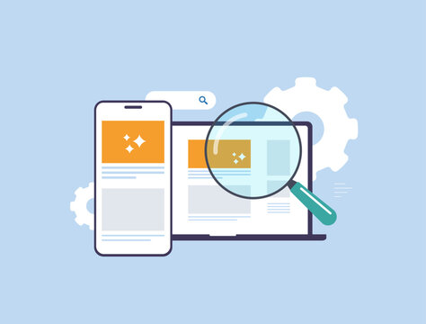 AI content creation for blogging, automated article writing with AI agent for website blog, digital marketing workflow. Write article automatically using ai Agent, modern flat UI vector illustration