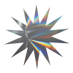Fototapeta premium Colorful Floral Star Flower Vector Design – Decorative Nature Pattern Illustration