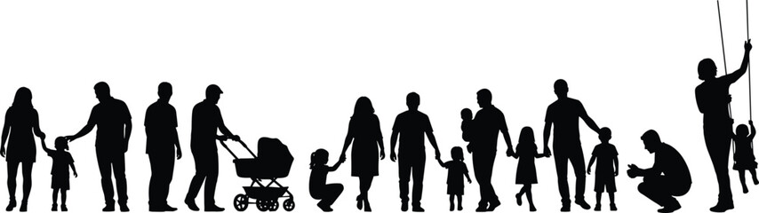 family, parenthood, togetherness, childhood, bonding, silhouettes, generation, care, love, unity, upbringing, relations, lifestyle, people, connection, growth, support, walk, familylife, parenting