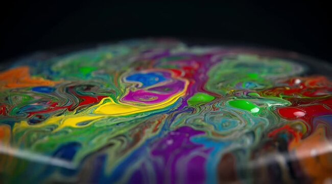 abstract blue background with bubbles