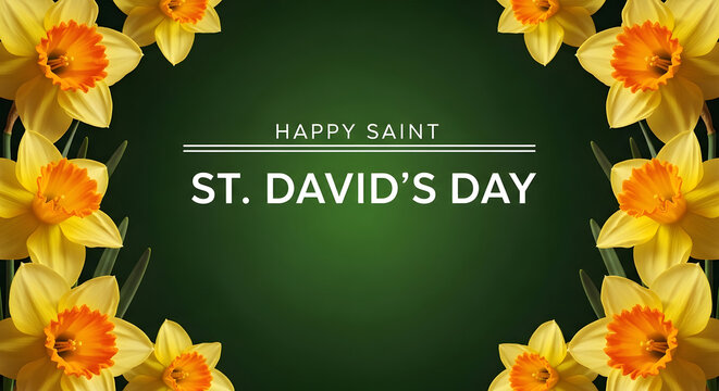Happy st david's day wales celebrating welsh heritage and culture