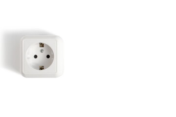 There is a socket on a white background.	