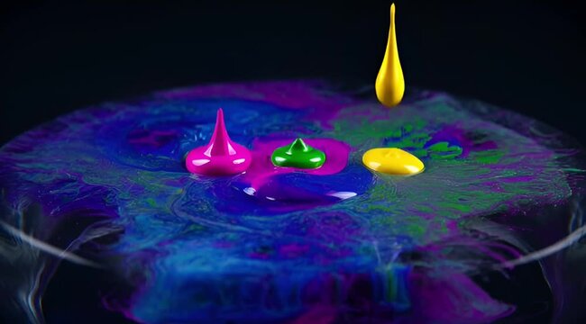 abstract blue background with bubbles