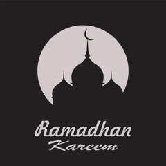 ramadhan kareem logo template