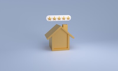 Real estate property quality rating stars