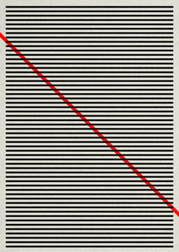 Abstract geometric background with black lines and red diagonal stripe