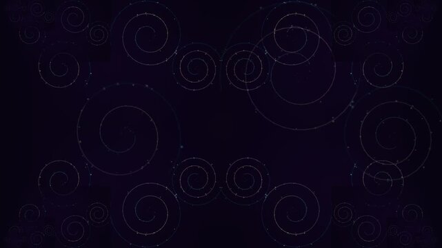 abstract geometric background animated with stripes and dot